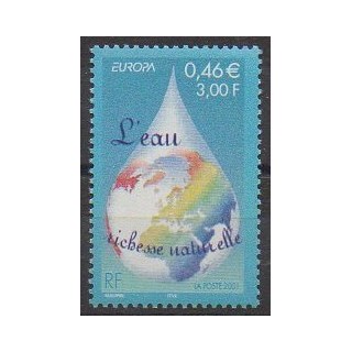 Stamps - France - Poste - 2001 - Nb 3388 - Europa