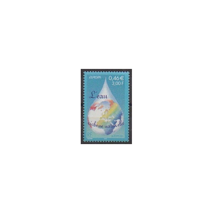 Timbres - France - Poste - 2001 - No 3388 - Europa