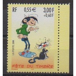 France - Poste - 2001 - Nb 3371 - Cartoons - Comics