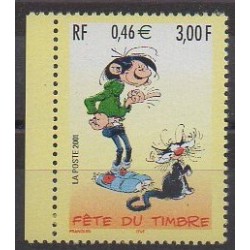 France - Poste - 2001 - Nb 3370a - Cartoons - Comics