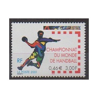 Stamps - France - Poste - 2001 - Nb 3367 - Various sports