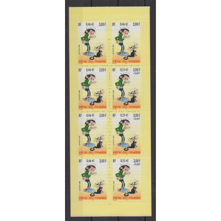 Stamps - France - Booklets - 2001 - Nb BC3370a - Cartoons - Comics