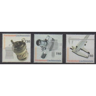 Timbres - Liechtenstein - 2006 - No 1372/1374 - Sciences et Techniques