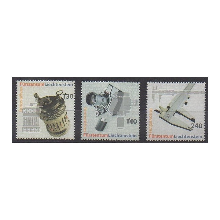 Timbres - Liechtenstein - 2006 - No 1372/1374 - Sciences et Techniques