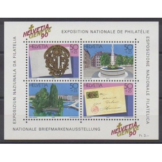 Timbres - Suisse - 1990 - No BF26 - Philatélie