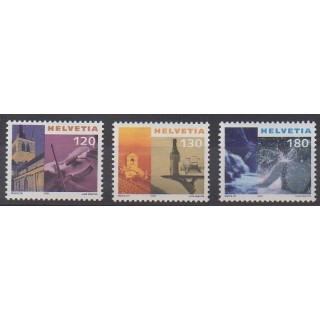 Stamps - Swiss - 2000 - Nb 1654A/1654C - Tourism