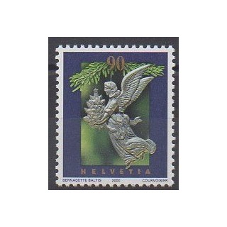 Timbres - Suisse - 2000 - No 1667 - Noël
