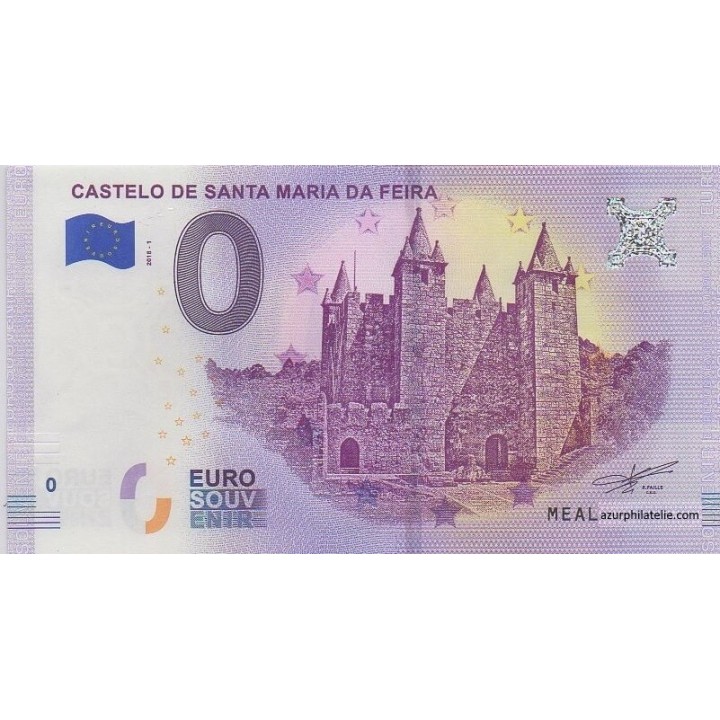 Euro banknote memory - 2018 - Castelo de Santa Maria da Feira - (Aveiro)
