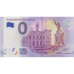 Euro banknote memory - ES - Plaza Mayor Valladolid - 2018-1