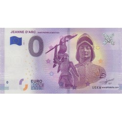 Billet souvenir - 58 - Jeanne d'Arc - 2018-1