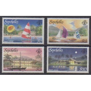 Stamps - Seychelles - 1988 - Nb 643/646 - Tourism