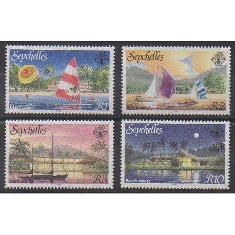 Seychelles - 1988 - Nb 643/646 - Tourism