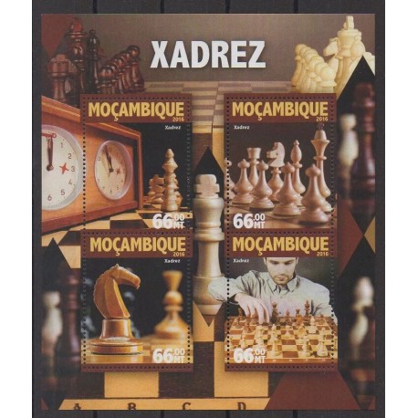 Mozambique - 2016 - Nb 6930/6933 - Chess