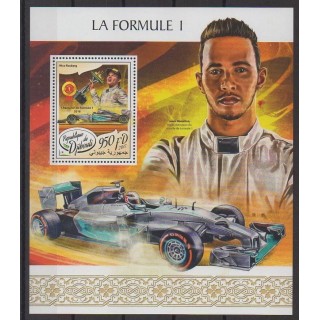 Timbres - Djibouti - 2017 - No BF210 - Voitures