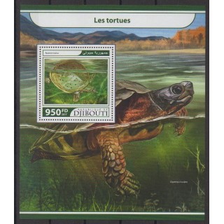 Timbres - Djibouti - 2017 - No BF200 - Reptiles