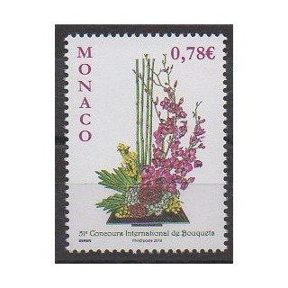 Timbres - Monaco - 2018 - No 3130 - Fleurs