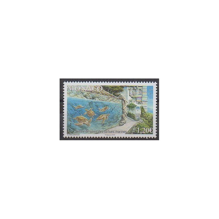 Timbres - Monaco - 2018 - No 3129 - Reptiles