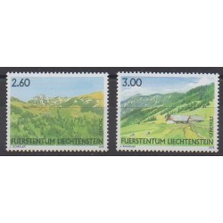 Liechtenstein - 2008 - No 1414/1415 - Sites
