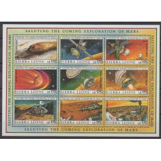 Stamps - Sierra Leone - 1989 - Nb 1119/1127 - Space