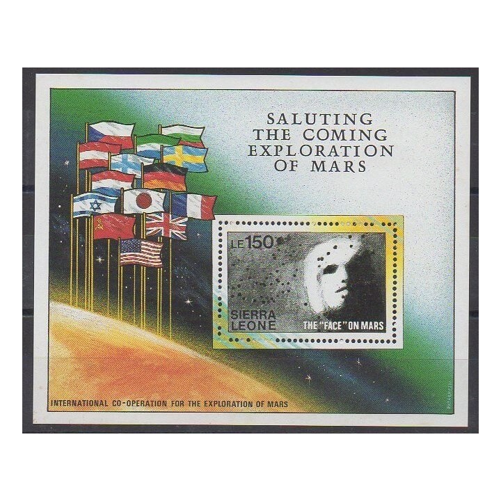 Timbres - Sierra Leone - 1989 - No BF121 - Espace