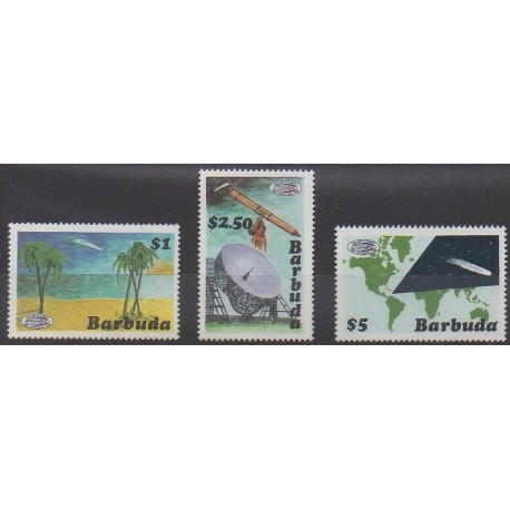 Barbuda - 1986 - No 808/810 - Astronomie