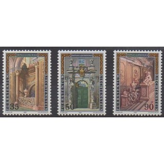 Timbres - Liechtenstein - 1987 - No 866/868 - Monuments
