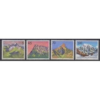 Timbres - Liechtenstein - 1990 - No 934/937 - Sites