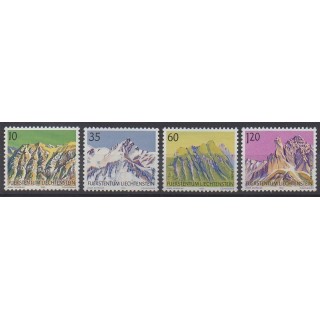 Timbres - Liechtenstein - 1990 - No 941/944 - Sites