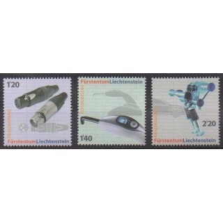 Timbres - Liechtenstein - 2008 - No 1439/1441 - Sciences et Techniques