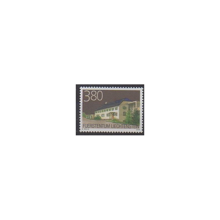 Stamps - Lienchtentein - 2008 - Nb 1442 - Monuments