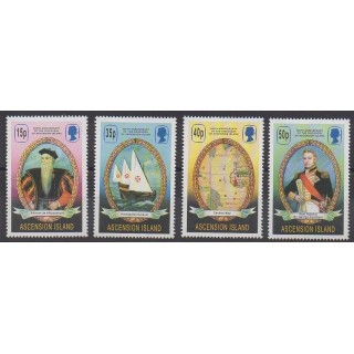 Stamps - Ascension Island - 2001 - Nb 783/786 - Boats