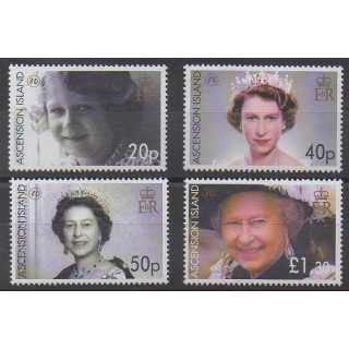 Stamps - Ascension Island - 2006 - Nb 886/889 - Royalty