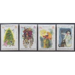 Ascension Island - 2005 - Nb 875/878 - Christmas - Literature