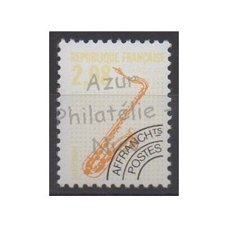 Timbres - Thème musique - France - Préoblitérés - 1992 - No P215a