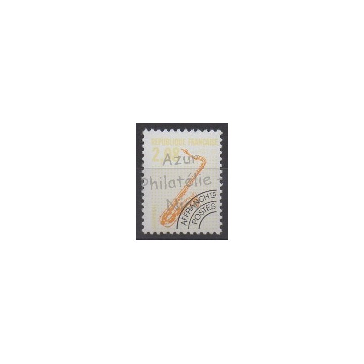 Timbres - Thème musique - France - Préoblitérés - 1992 - No P215a