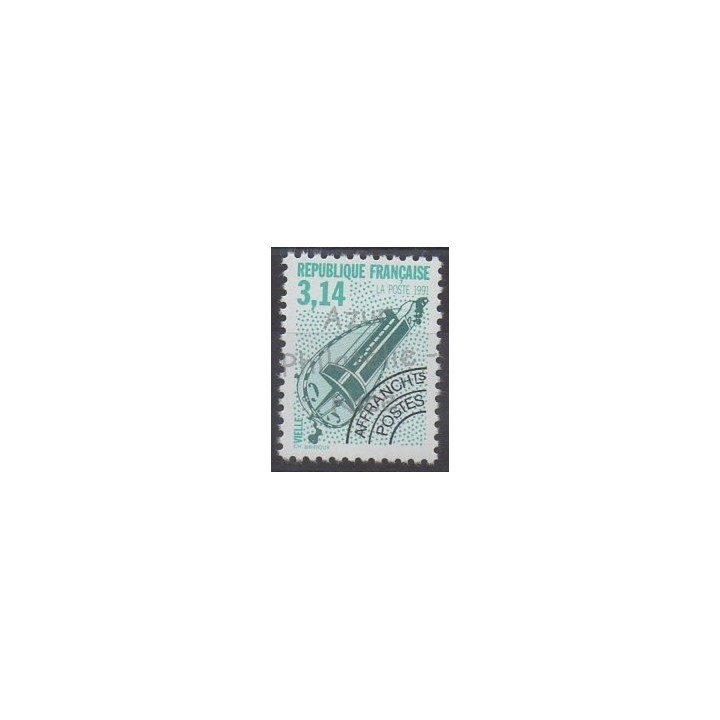 Timbres - Thème musique - France - Préoblitérés - 1992 - No P219a