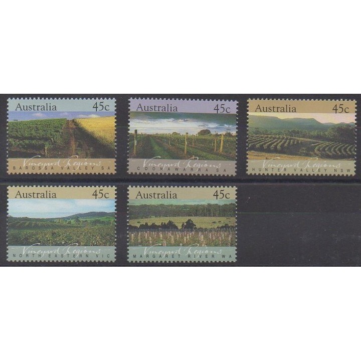 Stamps - Australia - 1992 - Nb 1258/1262 - Gastronomy