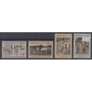 Stamps - Australia - 1991 - Nb 1224/1227 - Literature
