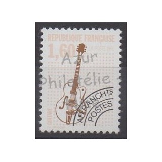 Timbres - Thème musique - France - Préoblitérés - 1992 - No P213