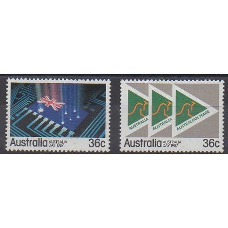 Australie - 1987 - No 984/985