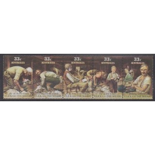 Timbres - Australie - 1986 - No 955/959 - Folklore