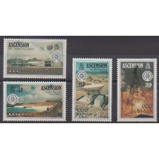 Stamps - Ascension Island - 1991 - Nb 531/534 - Telecommunications