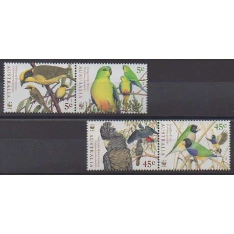 Australia - 1998 - Nb 1683/1686 - Birds