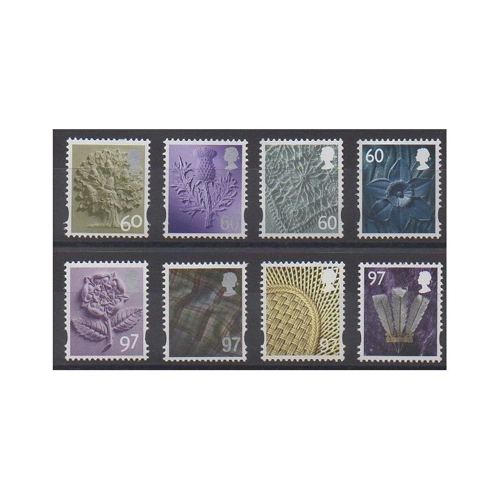 Timbres - Grande-Bretagne - 2010 - No 3312/3319