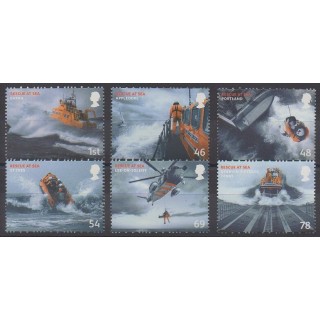 Stamps - Great Britain - 2008 - Nb 2992/2997 - Firemen