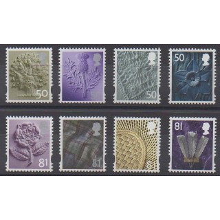 Timbres - Grande-Bretagne - 2008 - No 3001/3008