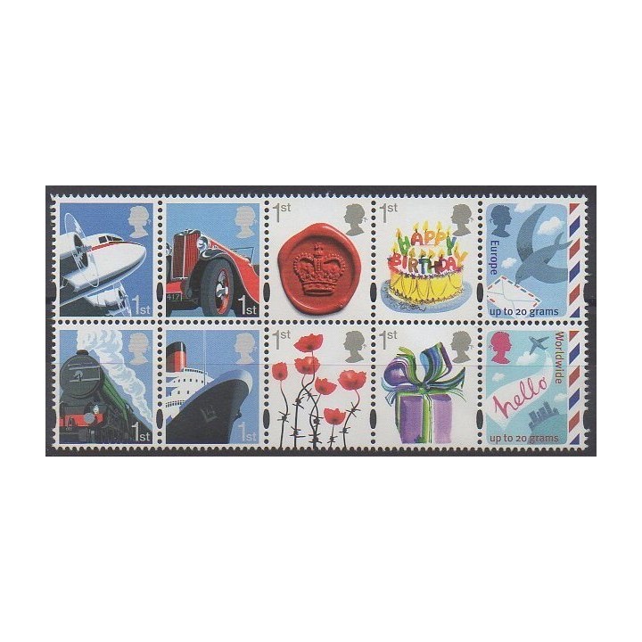 Timbres - Grande-Bretagne - 2010 - No 3247/3256