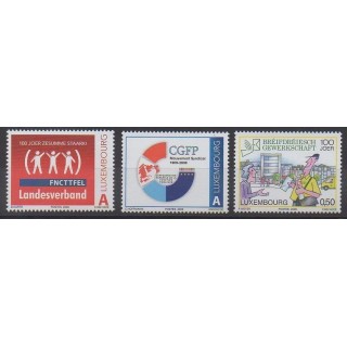 Stamps - Luxembourg - 2009 - Nb 1765/1767