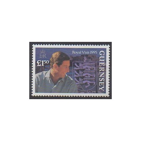 Guernesey - 1995 - No 684 - Royauté - Principauté