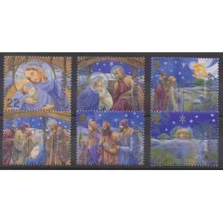 Stamps - Guernsey - 2002 - Nb 959/964 - Christmas